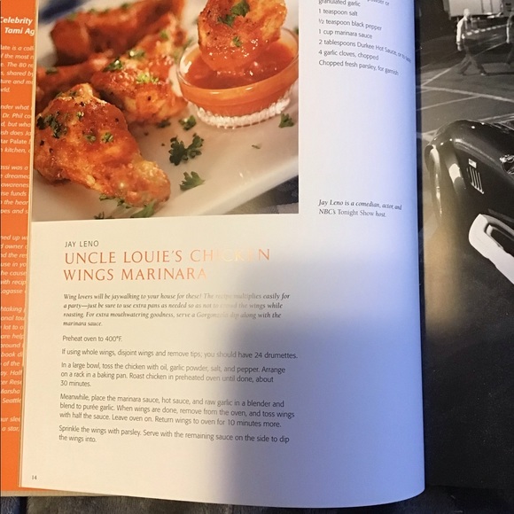 Star Palate Celebrity Cookbook HC/DJ - Picture 4 of 8